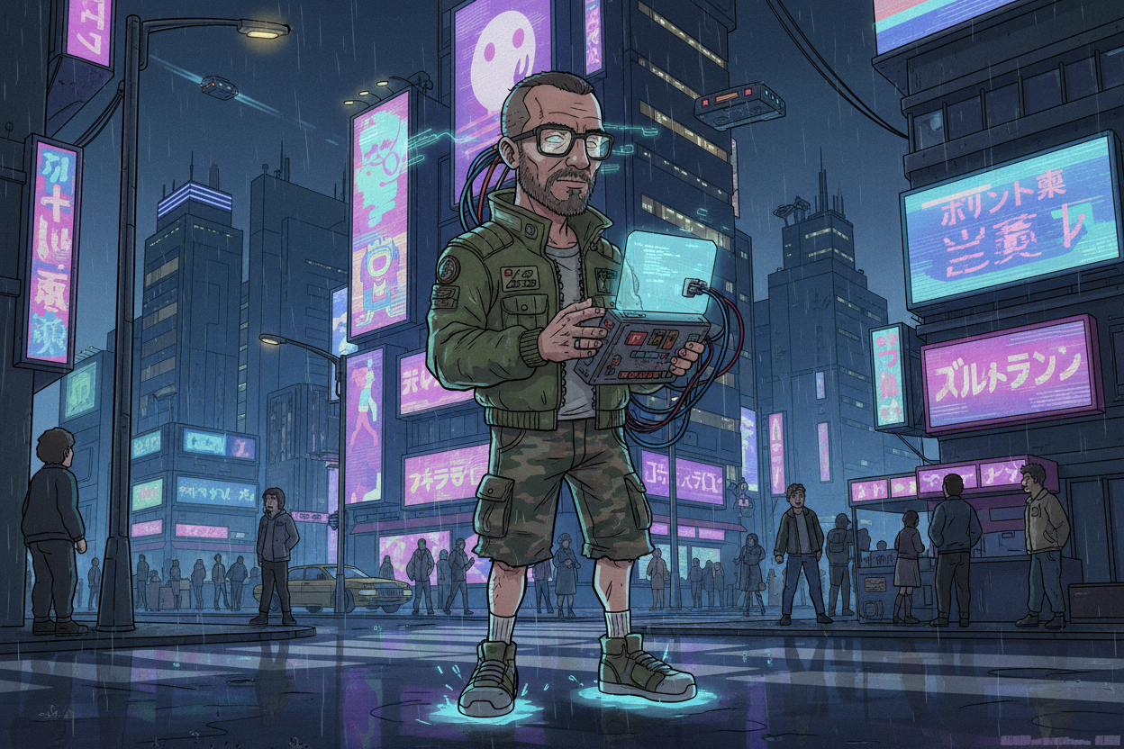 Illustration for Into The Neon