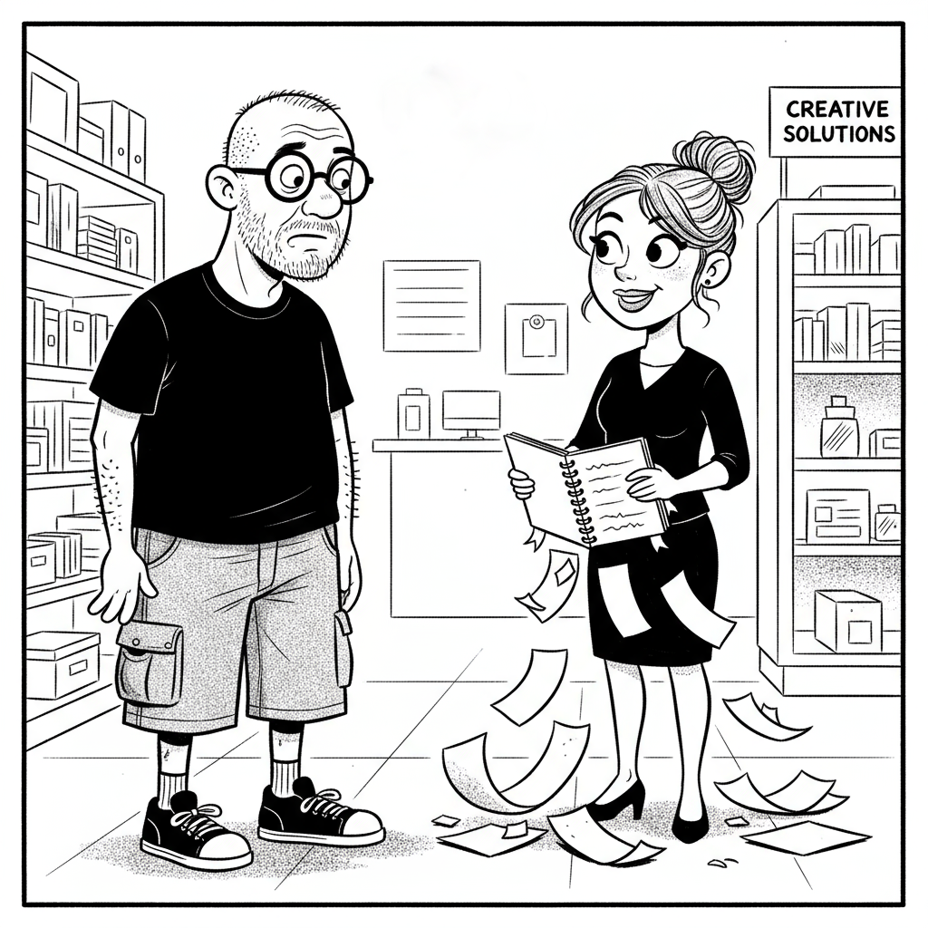 Post illustration